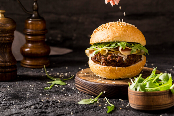 Seasoned Burger